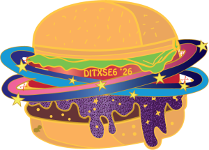2026 Cosmic Burger Pin