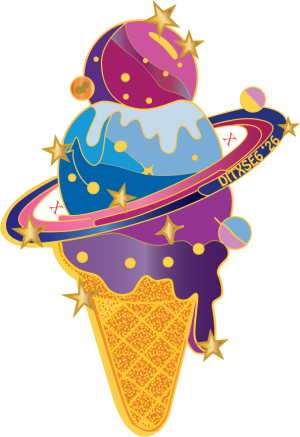 2026 Cosmic Cone Pin