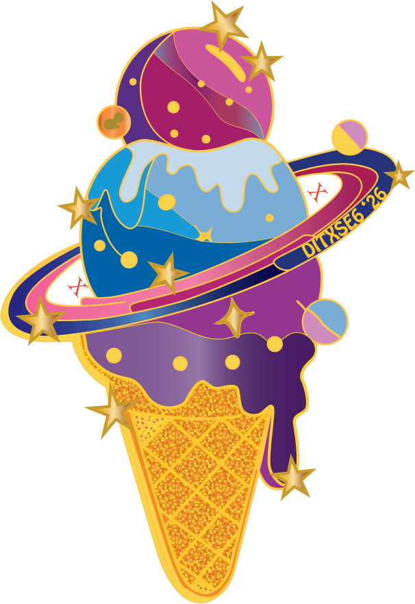 2026 Cosmic Cone Pin